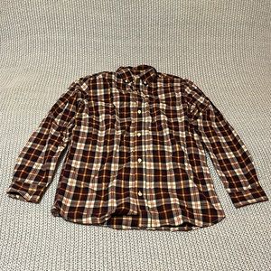 Gap kids patterned button shirt